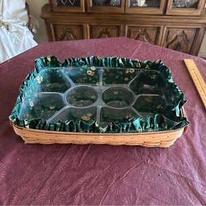 Longaberger‎ 1995 Hostess Serving Tray Basket
